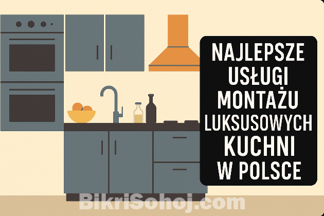 Usługa montażu luksusowych kuchni w Polsce bikrisohoj